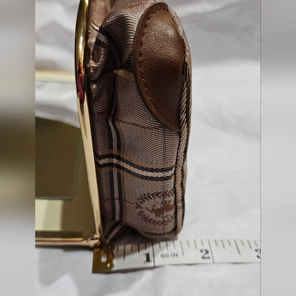 Ferrari Beige Plaid Clutch - Picture 11 of 12